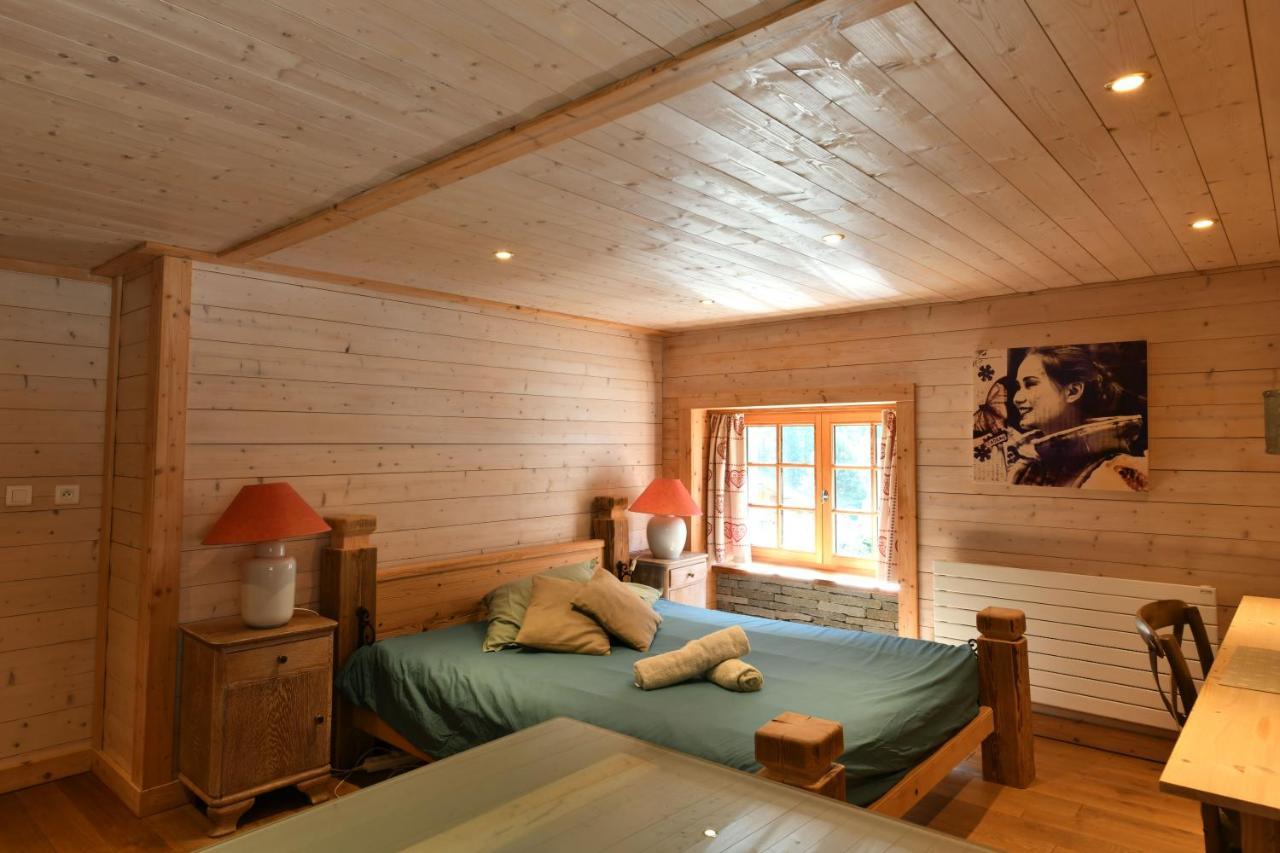 Le Vallorcin, Chalet Le Sizeray - Mont Blanc วัลลัวร์ซิน ภายนอก รูปภาพ